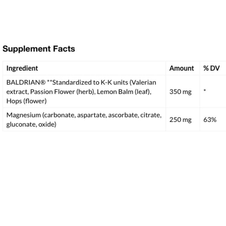 Vitaminerals Baldrian Plus Natural Relaxing Support