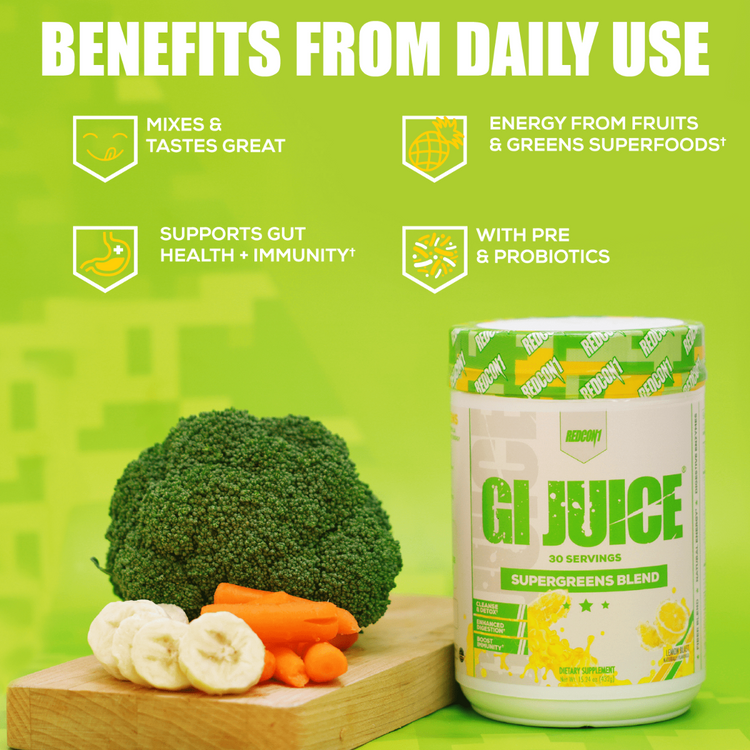 Redcon GI Juice GREENS + DIGESTIVE ENZYMES