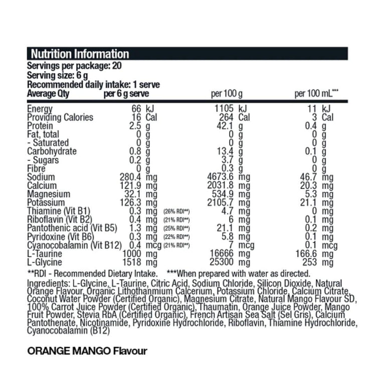 BSC Electrolyte Hydration Mix