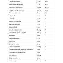 Vitaminerals CombAdult+ Multiple Vitamin & Mineral Formula 180cp