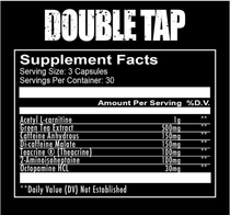 double tap supp facts