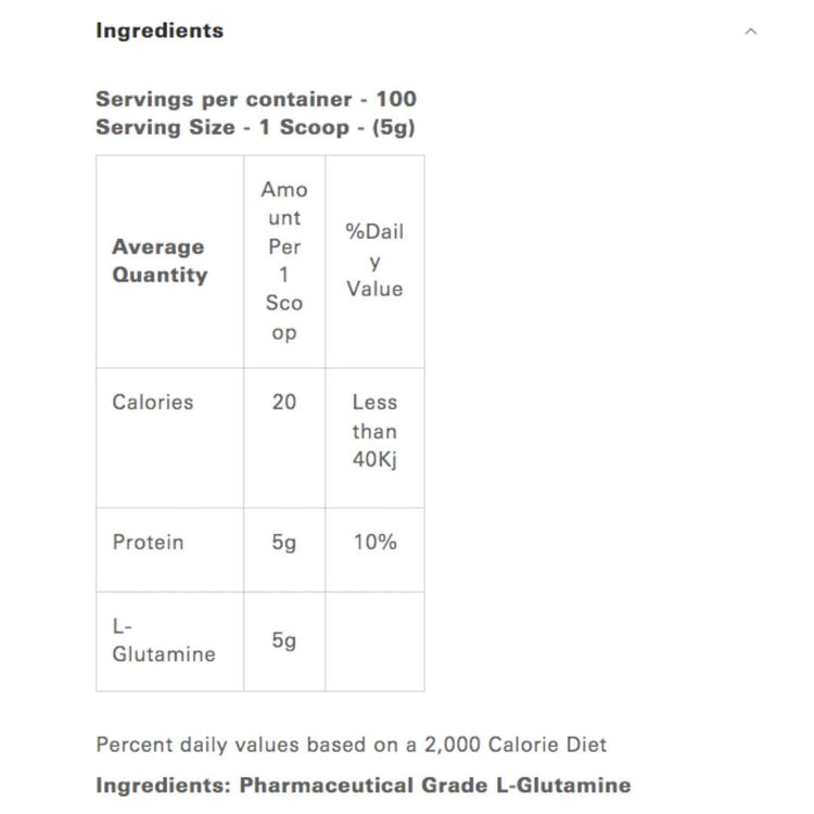 EHP Labs Glutamine