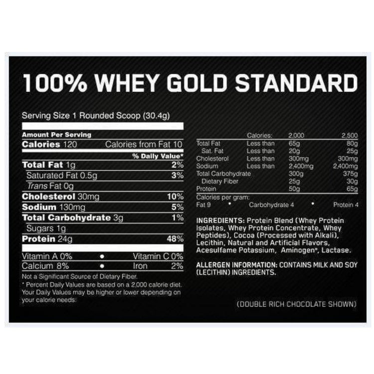 Gold Standard Whey Protein 1lb