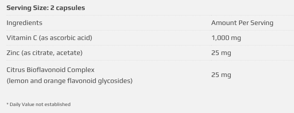 MFL C - 1000 VITAMIN C + ZINC