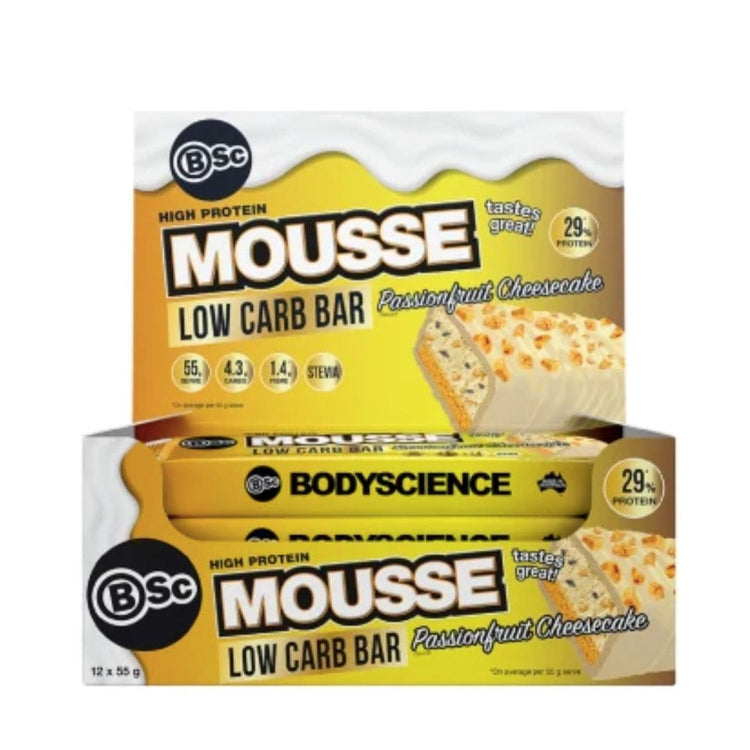 Bsc Lo Carb Mousse Bar 12pk