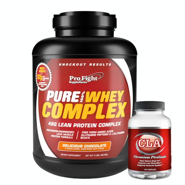 Pure Whey Complex 5lbs + Pro Fight CLA