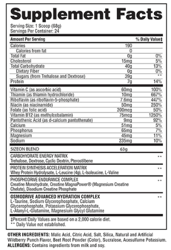 Gaspari Size ON